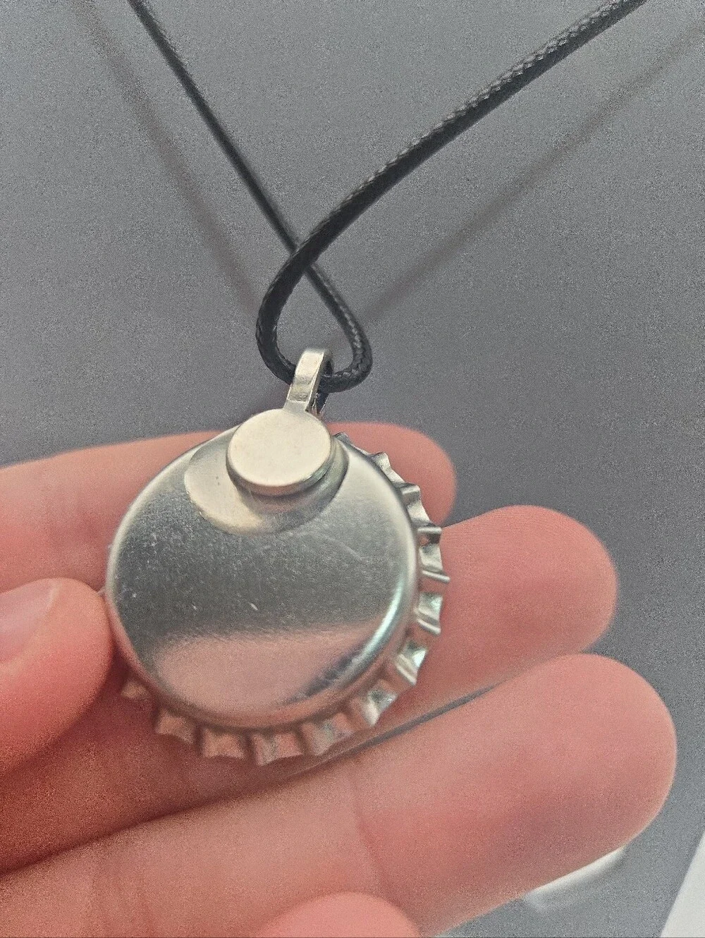 Handmade Halloween Candy Bottle Cap Necklace